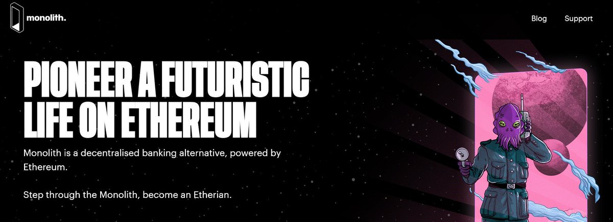 MikeXG2's tweet photo. --> Amazing news: #Tokencard ( $TKN ) rebrands to MONOLITH
Just shared some cool news online, along with this one:
๐ฃ the Monolith cards support both Apple and Google Payโ๏ธ
More @ Medium: https://t.co/hk9BH9wM3A https://t.co/TE9jz63FSb