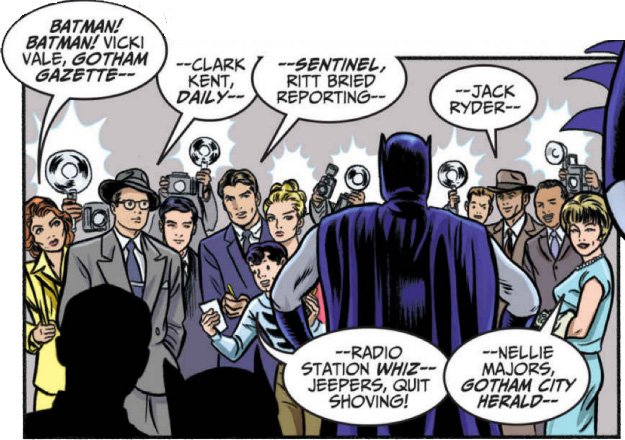 lee_allred's tweet photo. Jeepers! Some of these reporters are real Creepers, others are merely WHIZ kids.
#HolyMeetThePressBatman
#JeepersQuitShoving
#Bat66 #Batman66 https://t.co/vAMUpu31H2
