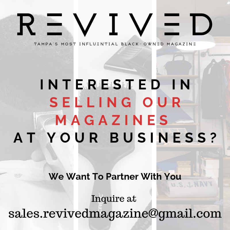 RevivedMagazine's tweet photo. Interested in becoming a REVIVED Magazine retail partner? Contact us! #RevivedMagazine #OwnedAndOperatedByBlackWomen #PartnerWithUs https://t.co/l9WlE7BsuV
