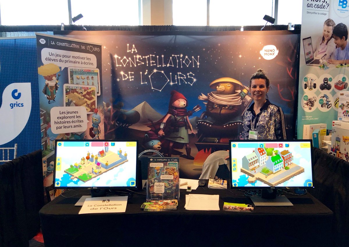 Nous sommes au Pédago Fest à Laval! Venez nous voir si vous êtes sur place, vous aurez un aperçu de la toute nouvelle version du jeu qui sera disponible sous peu! <a href="/PedagoFest/">Congrès Pédago Fest</a>, #edteq