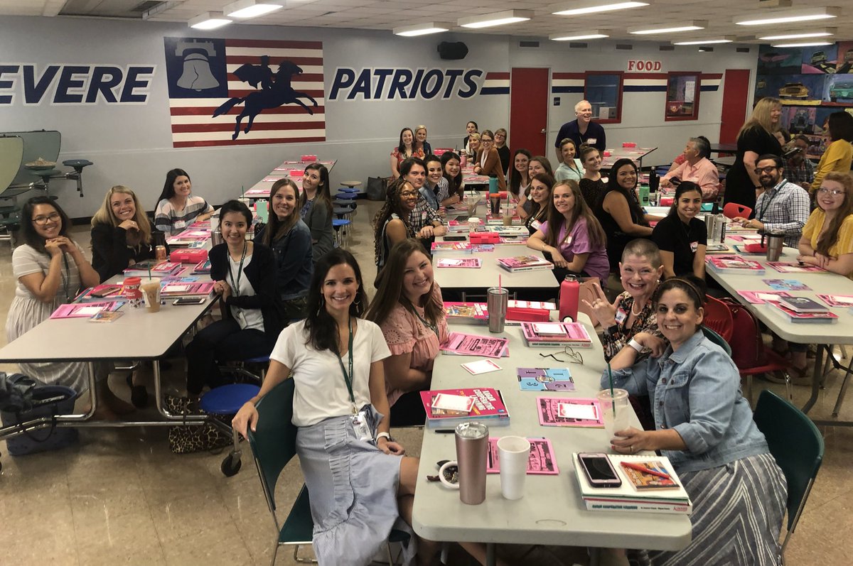 Kicking off Kagan Training @Revere_Patriot with the fabulous <a href="/angela_mcconico/">Angela McConico</a> presenting! <a href="/BriargroveES/">Briargrove Elementary School</a> loves getting to work with the teachers at <a href="/KateBellES/">Kate Bell Physical Development Magnet School</a> and <a href="/ConditES/">Condit Elementary</a>   Thank you to SSO <a href="/c_berger29/">Connie Berger</a> for joining us in the work! @TeamHISD <a href="/HISDSupe/">Mike Miles</a> <a href="/HoustonISD/">Houston ISD</a> <a href="/justin_ritsema/">Justin Ritsema</a>