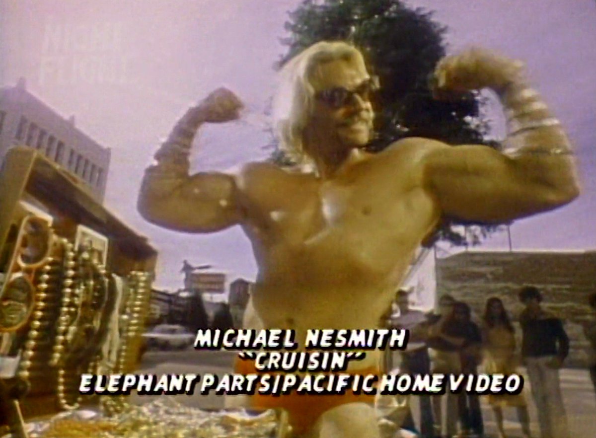 NightFlightNet's tweet photo. Michael Nesmith was one of the "Fathers of Music Video," and we found two videos from "Elephant Parts" — "Rio" and "Cruisin'" — in this 1992 episode of "Night Flight," (also featuring Devo, Bowie, Talking Heads + more), now streaming on Night Flight Plus!
https://t.co/OB9p5PJWPP https://t.co/NJcU6eloza