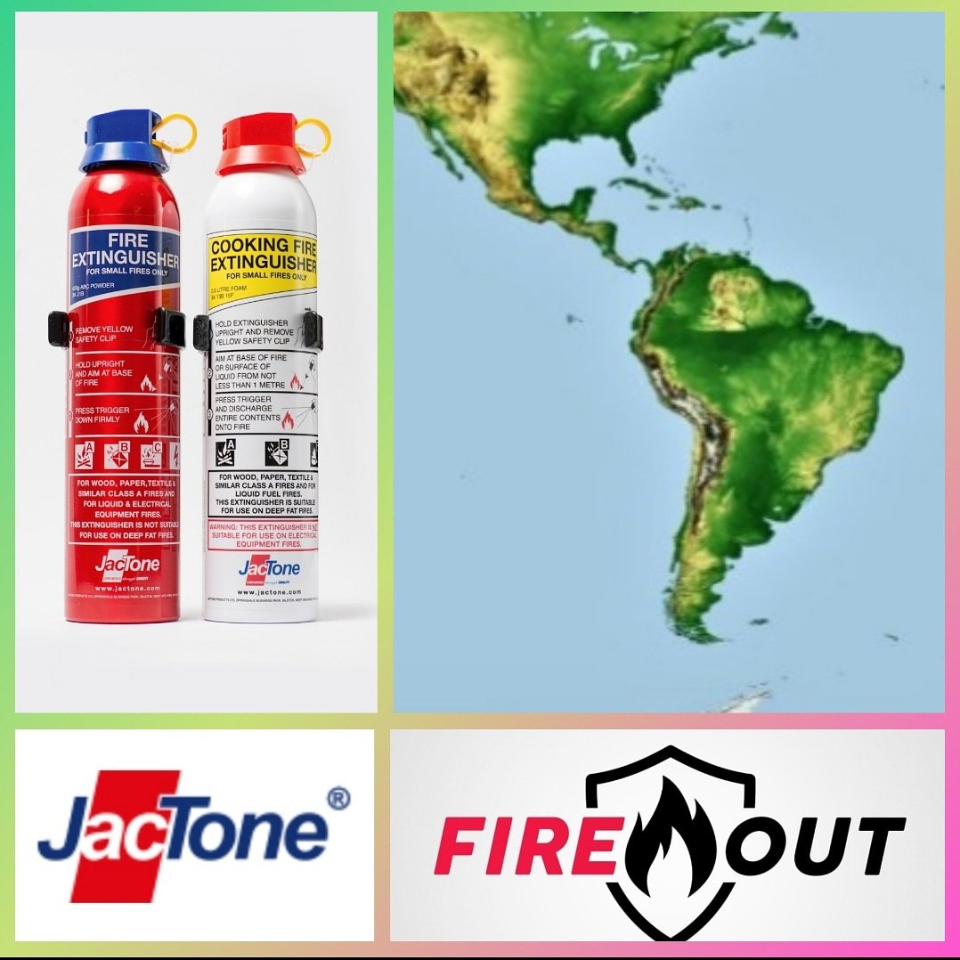 FireoutC's tweet photo. Con tremenda alegría y seriedad anunciamos que estamos en la búsqueda de Distribuidores en Latinoamerica para nuestros #Extintores #Aerosol #Portátil #Jactone. Síguenos también en Instagram: FIREOUTLATAM. Visita https://t.co/LMMy0AafgF Contáctanos en: ventas@fireoutlatam.com https://t.co/KPhM1dGjUH