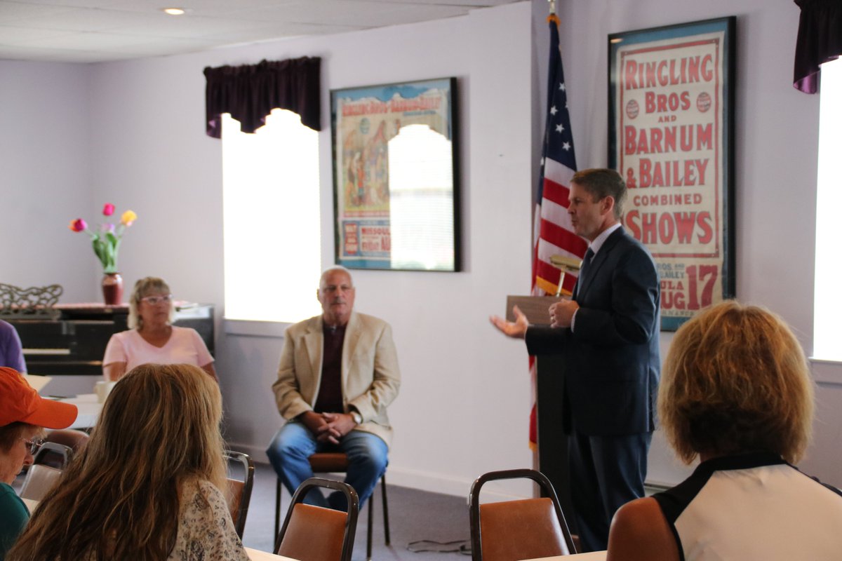 Stapleton_MT's tweet photo. Great discussion with local chamber of commerce on replacing Phillipsburg's waste water system . #mtpol #mtnews #mtchamber https://t.co/hmxU24wsjz
