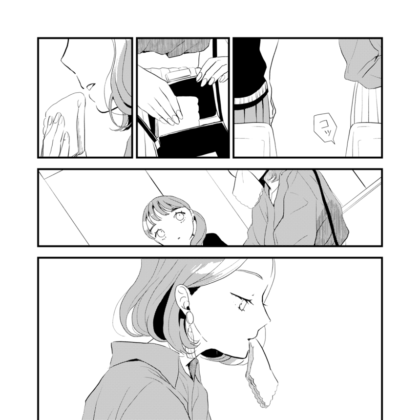 トイレでキレイなお姉さんと出会う話
#創作百合 #百合漫画 