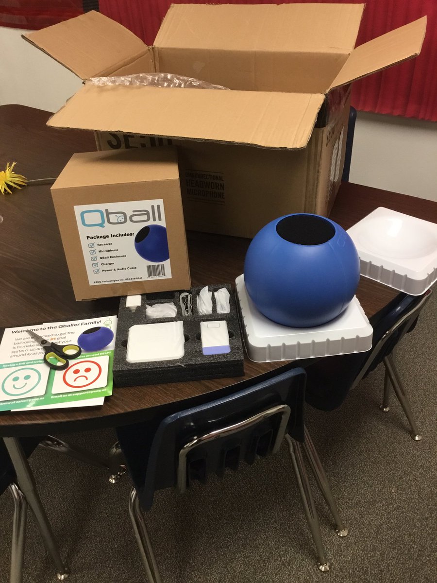 So excited our Qballs are here! #staytuned #engagement #everyonehasavoice #aliefleads #spotlightonlearning #minigrant #aliefproud @KennedyCougs @goPEEQ @FoundationAlief