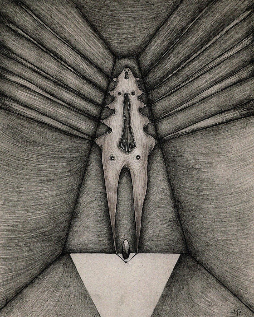 HypNoArtWork's tweet photo. HypnoMonsterA by @HypNoArtWork
Different angle.
#monsterart #scaryart #pencildrawing #macabreart #macabreartist #perspectivity #different #uniqueart #hypnotizing_arts #mindgames #mindfuck #weirdart #creepyart #creepyartwork #creepyartist #illustration #horrorartwork #horror #art https://t.co/aWYTkQk5yd