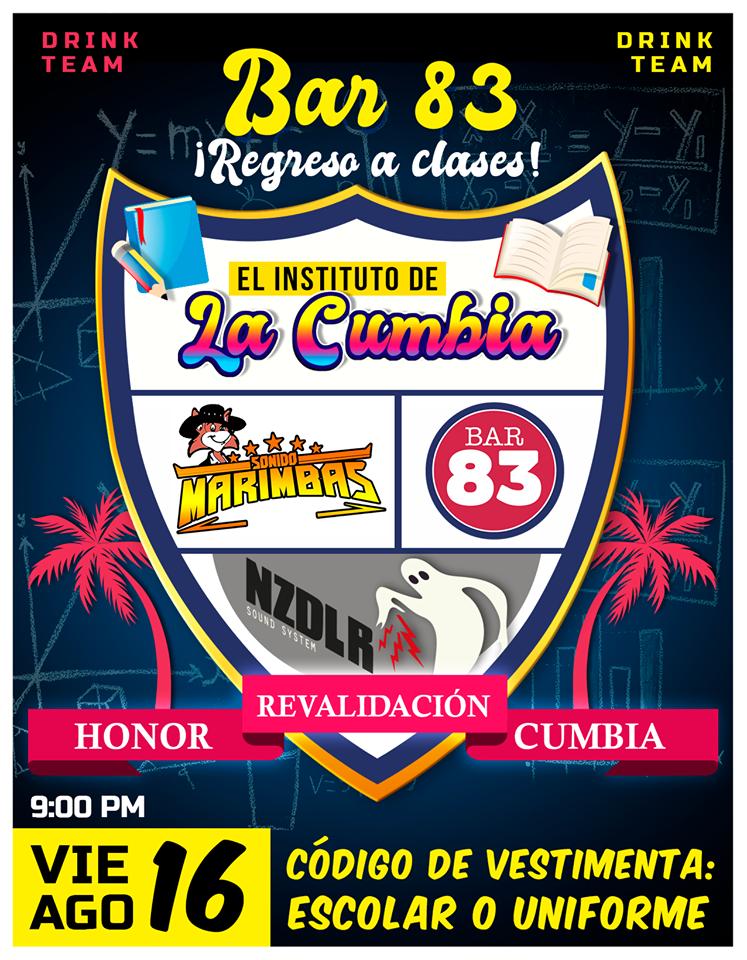 PlanisferioMx's tweet photo. No olvides bolear tus zapatos y tu cartulina, en este Regreso a clases en el Instituto de la Cumbia de @Bar83Bar, vas a salir becado. ✏️🚌
#Honor #Revalidación #Cumbia https://t.co/j1OwY72a2l