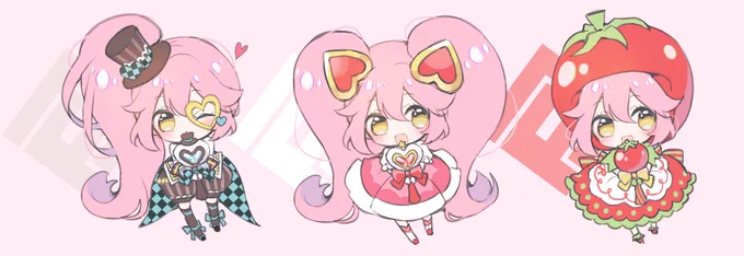 カラバリ衣装がかわいい2 #コンパスお絵描き #コンパスお絵かき 