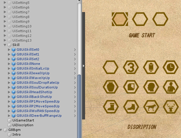 YAT_witter's tweet photo. I am making skill system. The playing style changes every time by your choice 3 skills. #gamedev #unity3d https://t.co/dTo8jiVgKo