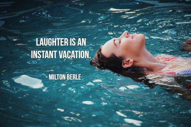 annemariayritys's tweet photo. Laughter is an instant vacation. - Milton Berle #quote https://t.co/KbGrzDOP0Q
