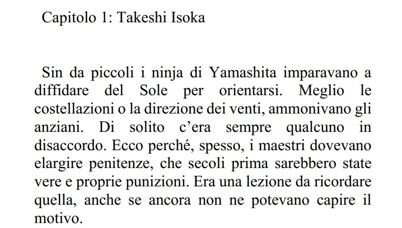 Il Segreto del Kyo #incipit #lettura #romanzo #fantasy