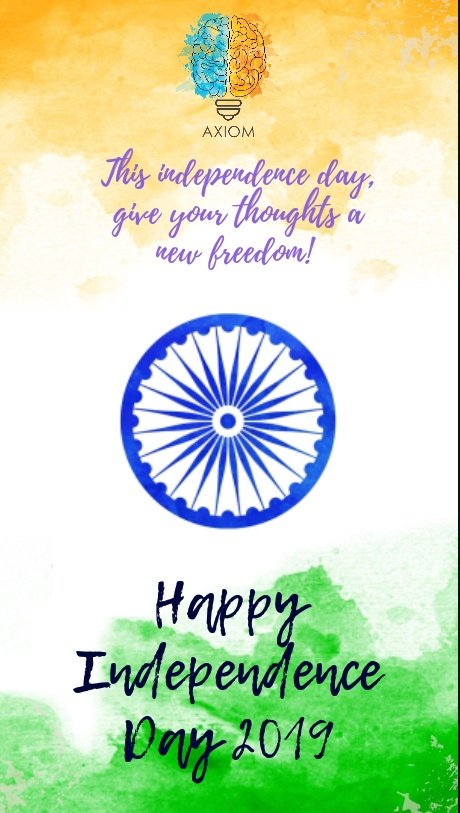 AxiomNsut's tweet photo. #axiom #nsut #IndependenceDayIndia https://t.co/8LZBCqt7kh