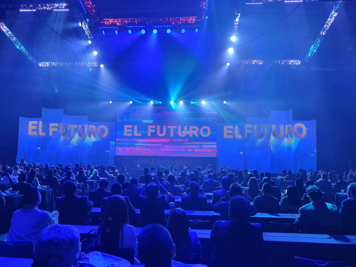 Starting Dell Technologies Forum in México! El Futuro! 
#DellTechForumMx #DellTechEBC