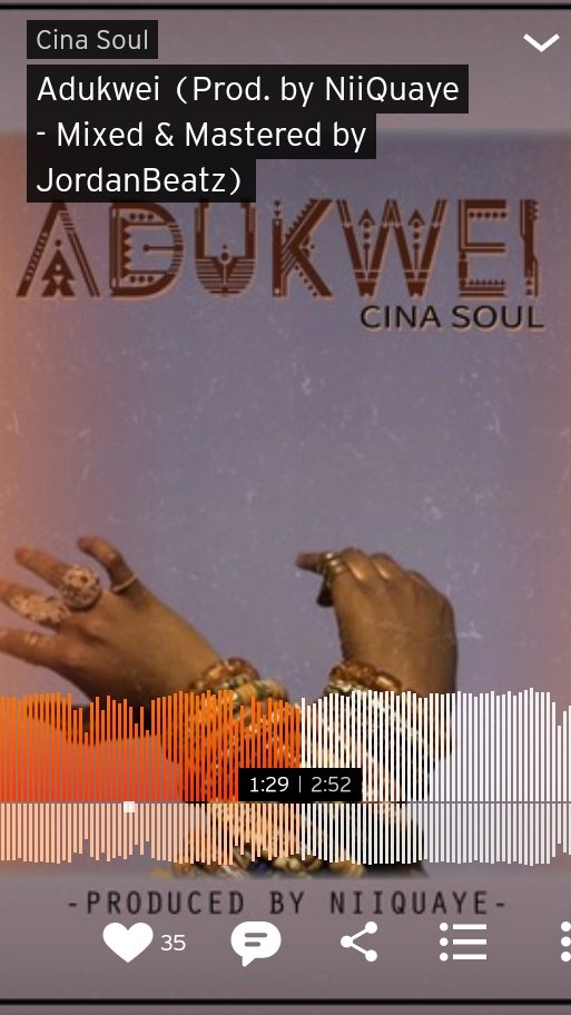 Nana_Radjei's tweet photo. @Cina_Soul u really are #Klamanye #Adukwei🔥🔥🔥 is out. It will get u moving and all but listen to #Word ❤🌹 https://t.co/gIcH1PtQCw