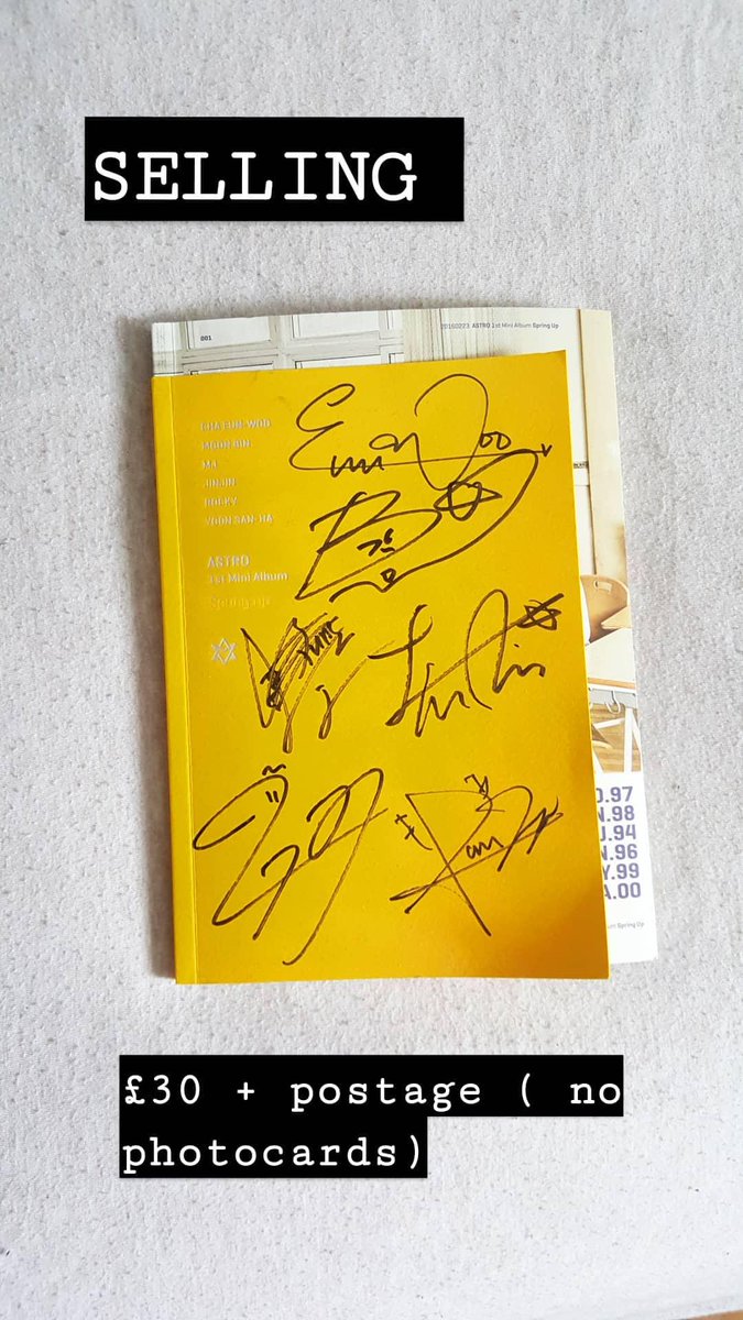 doodleyoonique's tweet photo. OKAY not ace but im selling these ! Dm me paypal only nd ill have it tracked too if u would like ! ๐
#astro #astroalbum #astrospringup #astrosigned #up10tion #up10tionalbum #up10tionsigned #up10tionbravo #superjunior #superjunioralbum #superjuniordevil https://t.co/n9Pu8u7Zb8