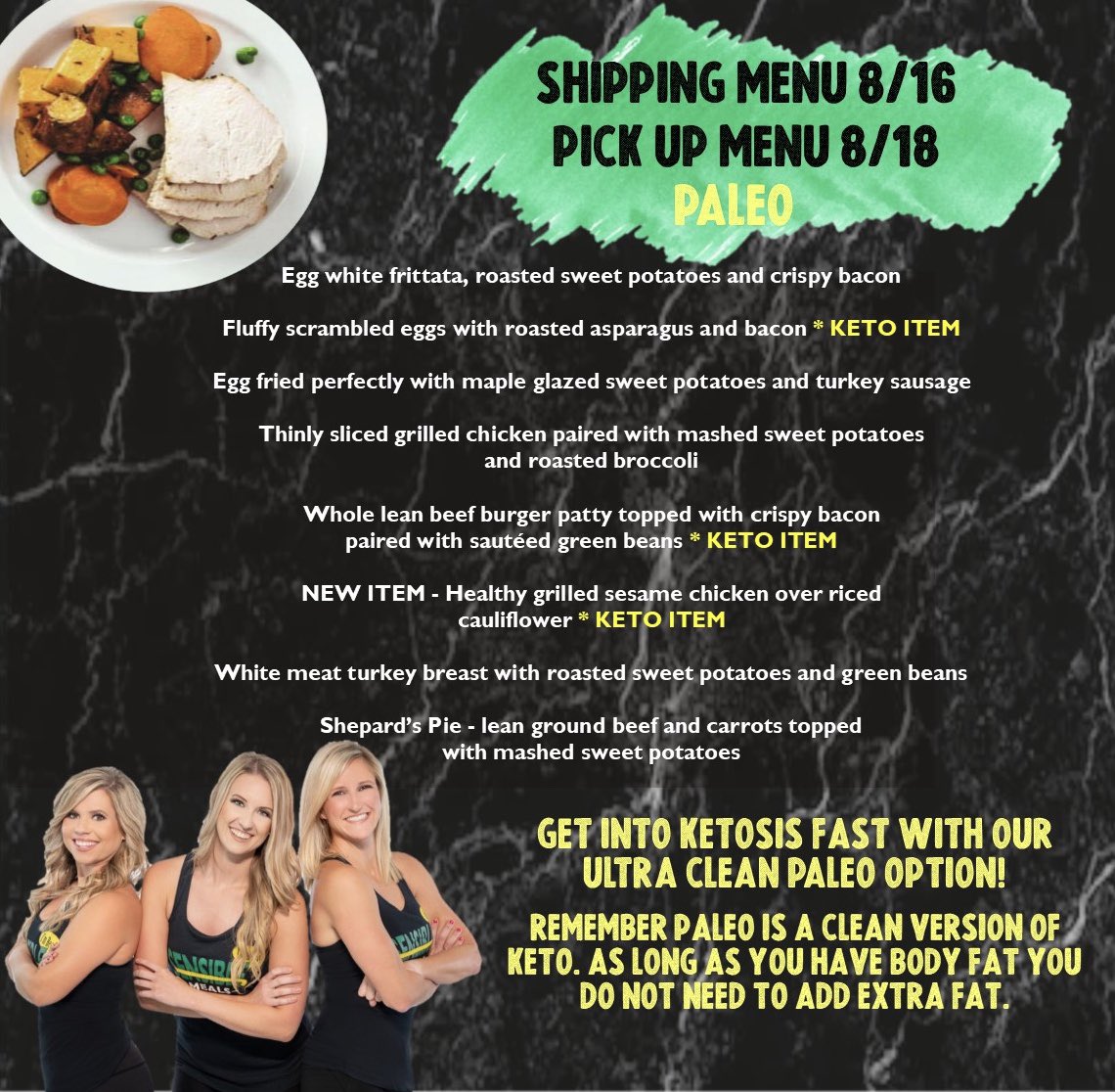 SensibleMeals's tweet photo. Only 15 orders left!! We added in a few extras for those that missed our order deadline and they are going fast!
Message us to claim your spot!
#sensiblemeals #eatsensible #ketomealprep #mealprep #pcos #nola #easymealprep #weightlosstips #weightloss https://t.co/CNOFnzBwso
