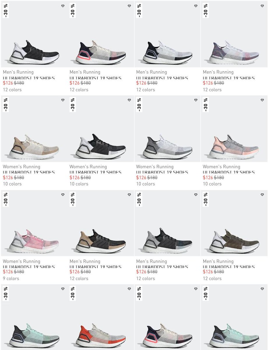 BOOSTLINKS's tweet photo. Ad: NEW LOW PRICE
adidas Ultra Boost 19
$100.80 shipped, retail $180
use code AUGUST20
=> https://t.co/uyAFGd9VMB https://t.co/exjyiRUSeQ
