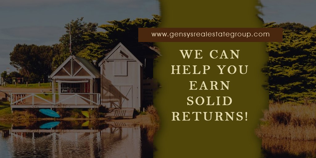 We can help you earn solid returns!
Let's talk about it! (704) 445-4767
gensysrealestategroup.com

#ncrealtor #ncrealestate #ncrealestateagent #ncrealestateinvestor #ncrealestatebroker #digitalmarketing #propertyfinder #realestateexpert #realestateagent #realtor #zillow