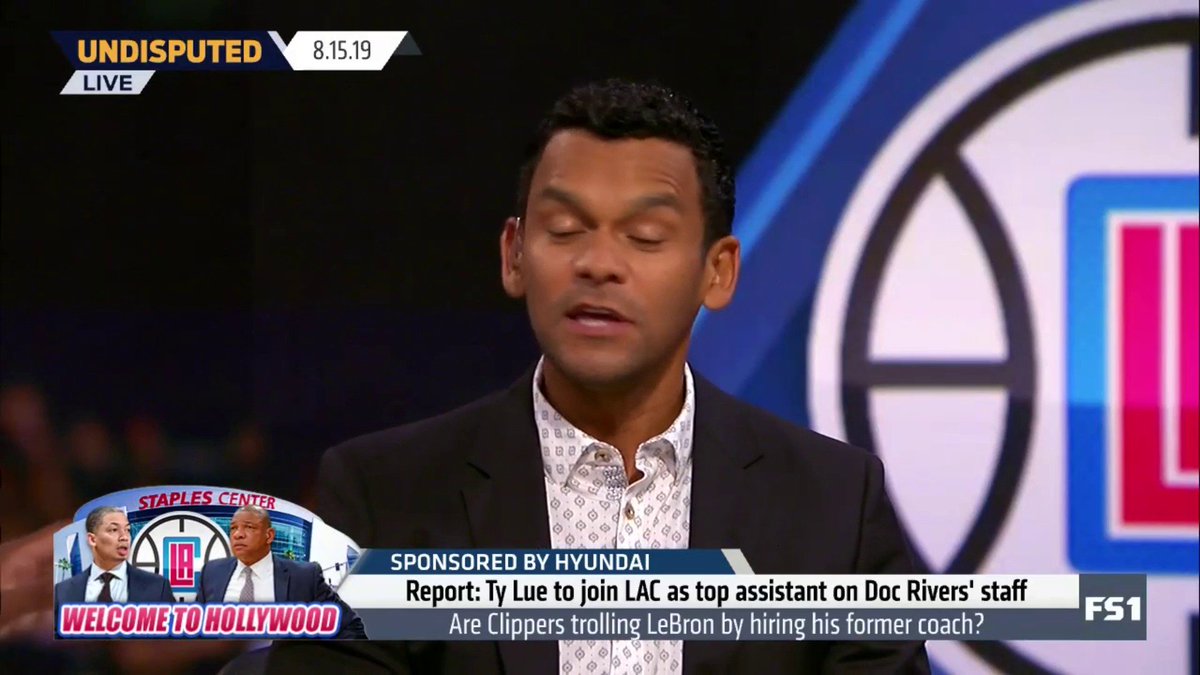 "Erik Spoelstra wins a bunch of titles with LeBron. What has he done since LeBron left? ... LeBron is such a generational talent that it's so tough to say how good Spoelstra is. We don't know how good Ty Lue is. To say this is a great hire is preposterous." — @jasonrmcintyre pic.twitter.com/CnduBwXCdf