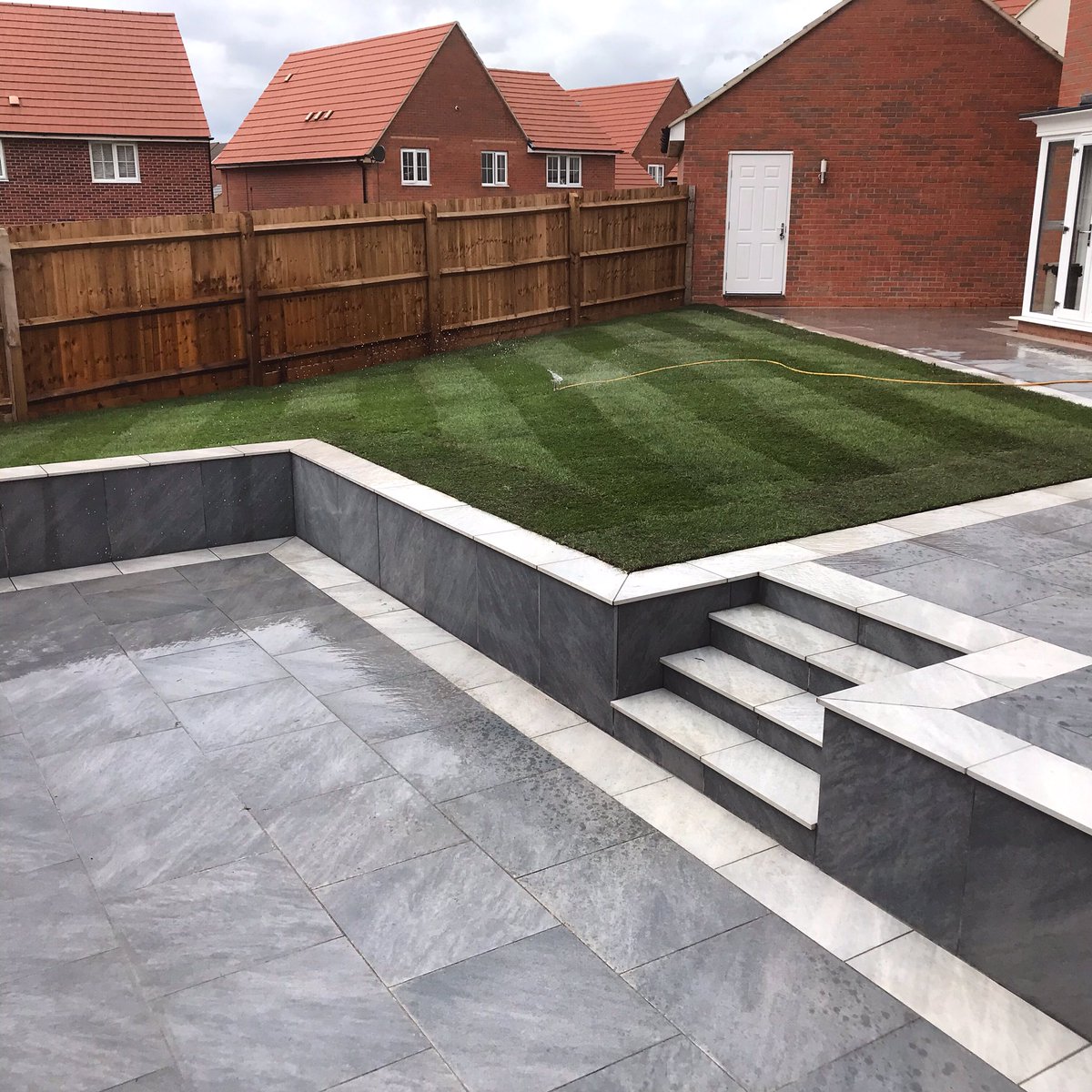 BettisonGardens's tweet photo. Really pleased with this recently finished project. Great garden and customer was an absolute pleasure to work for. @BradstoneUK paving throughout. Fantastic effort from the whole team to achieve this great finish. https://t.co/j3LG6kMy4K