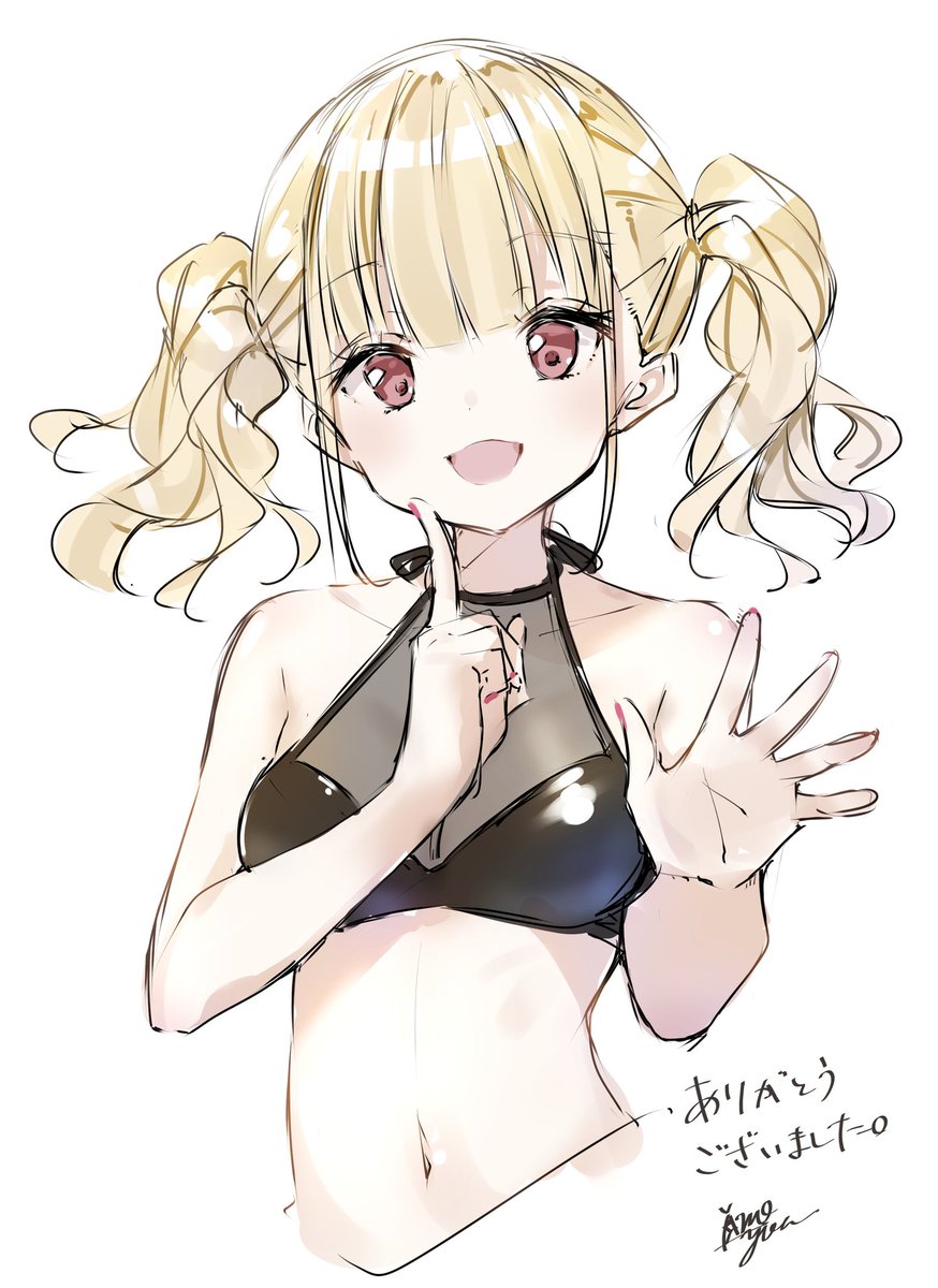 皆さんのおかげで自信が持てた記念に、
白い紙から1時間でどのぐらい描けるか、チャレンジしてみました。

おやすみなさい😴 