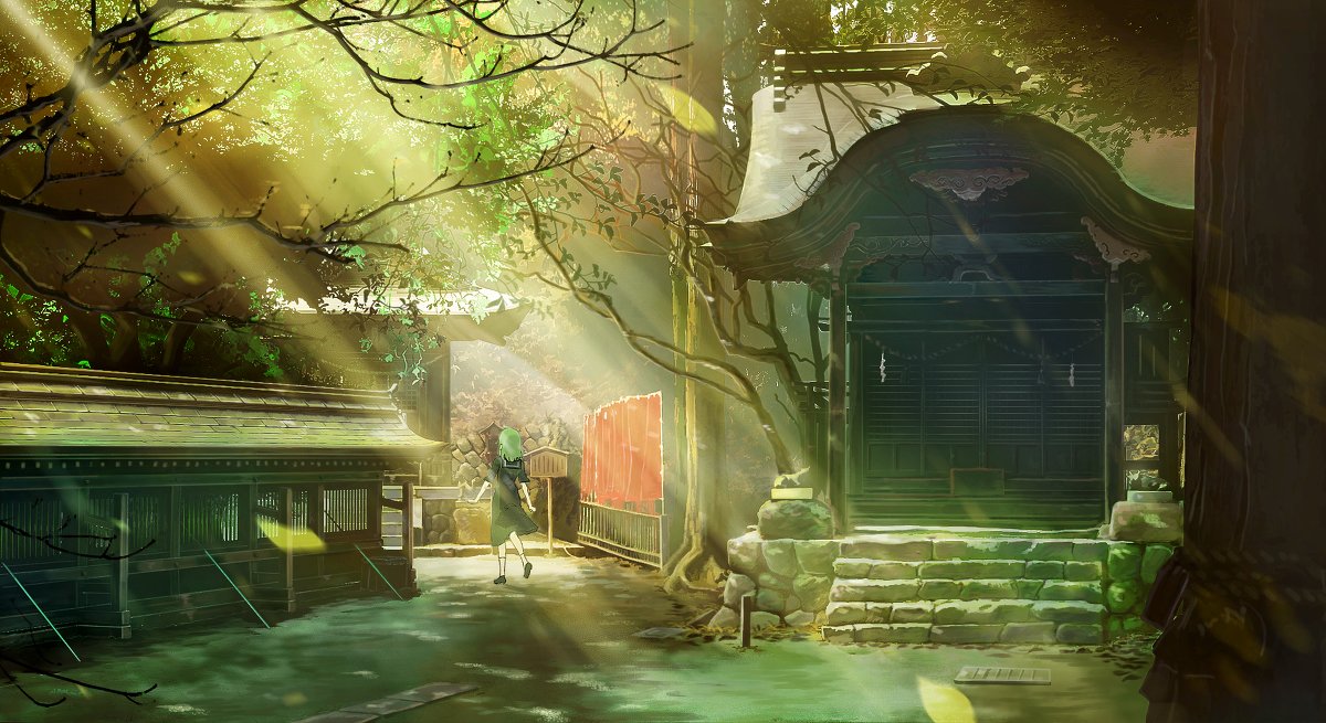 Twitter 上的 加茂nasus 昼行灯 風景 背景 神社 夏 田舎 Background Scenery T Co K9uaqeabpp T Co Achnif6wbz Twitter