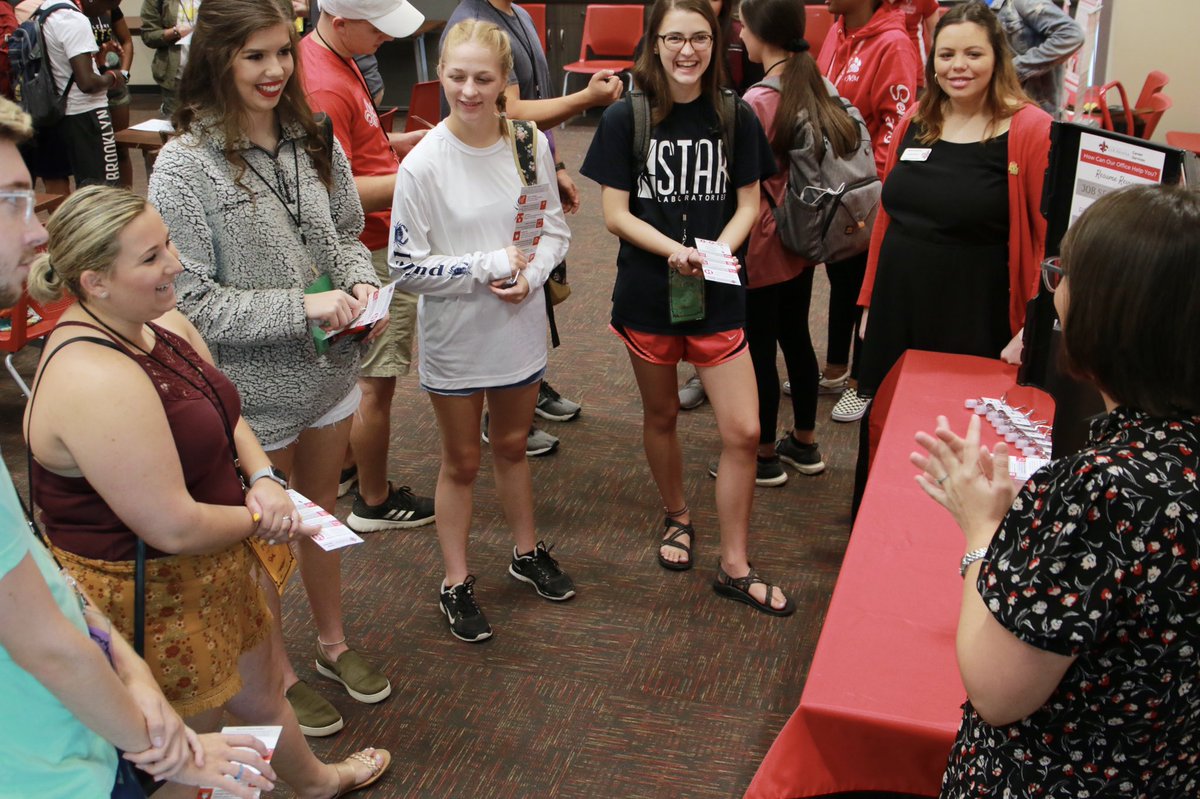 UL_RHA's tweet photo. Another day and some knowledge. 🤩 #Cajunsof2023 #UL23 at the resource fair learning more about the orgs we have here at @ULLafayette 🤟 https://t.co/izqouO3YA0