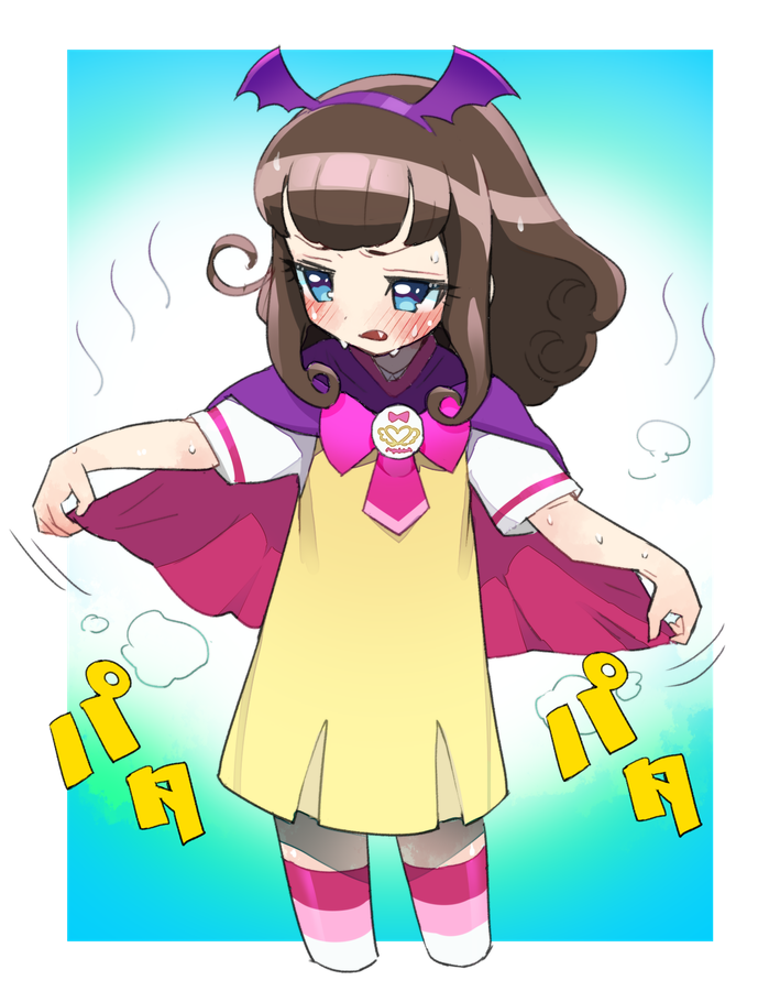 「マントに熱気がこもるのである… 」|moudokuのイラスト