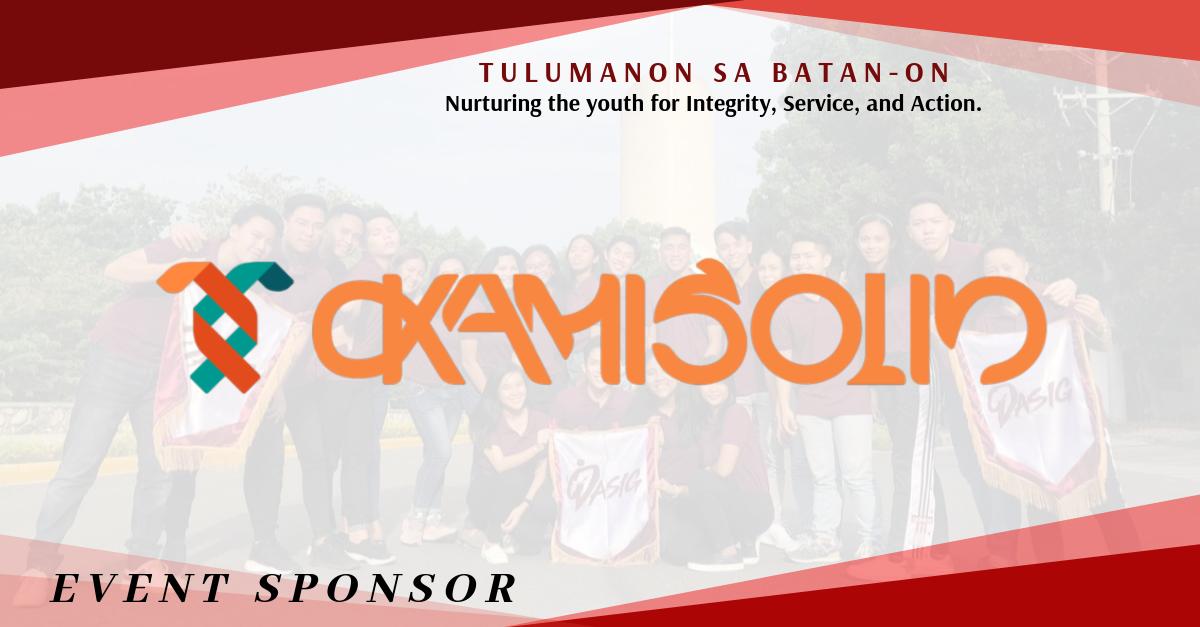 DASIGParty's tweet photo. TULUMANON SA BATAN-ON (a 3-Day Leadership Training and Seminar) won't happen without our event sponsors. A huge thanks to KAMISOLIN, WORKPLACE CAFE and YAKULT!

#TULUMANON
#DasigLang
#Workplace
#Yakult https://t.co/9ZNjWfd5Wp