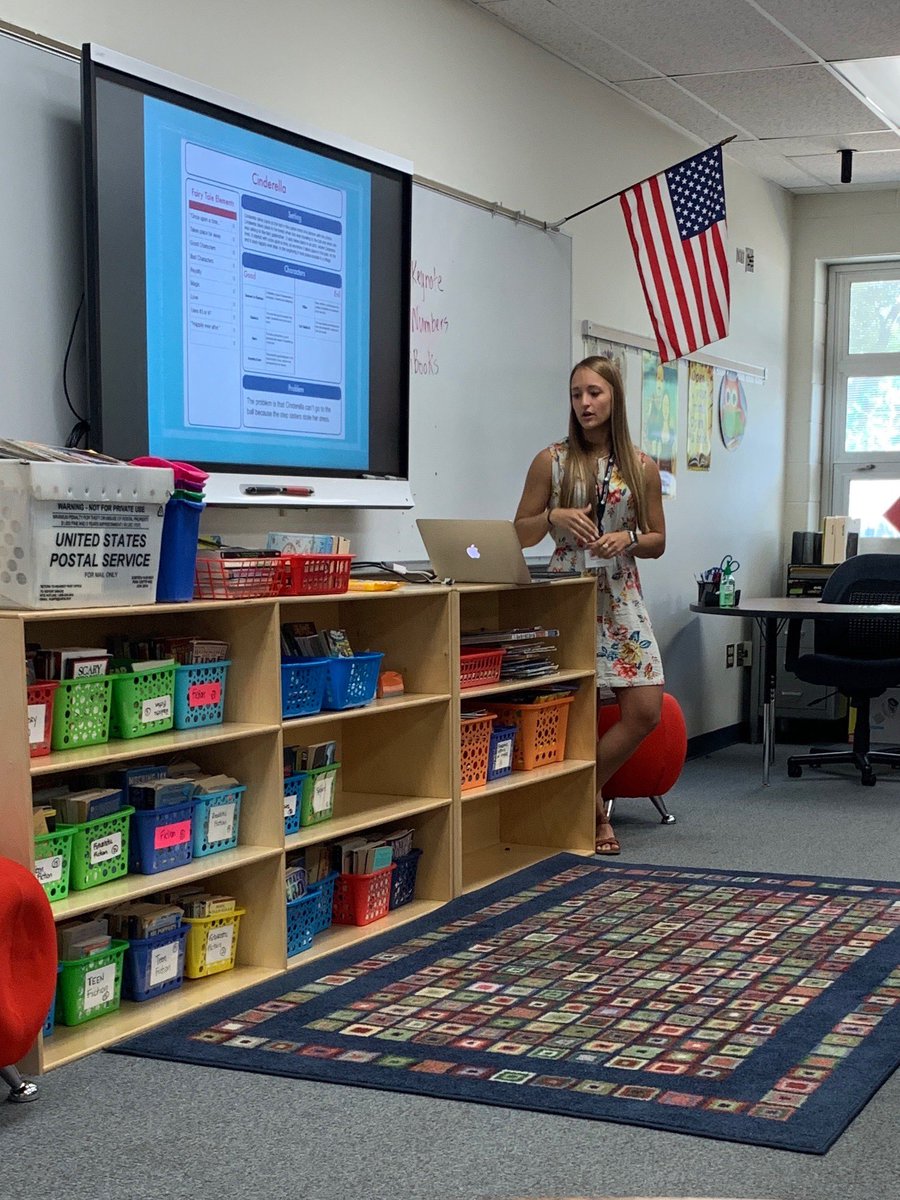⁦<a href="/Ms__Emrich/">Maddie Emrich</a>⁩ presenting ⁦<a href="/iEngageBerwyn/">iEngage-Berwyn</a>⁩ about how she used keynote, numbers, and iBooks when planning a unit #iengageberwyn #d100inspires #irvingpride