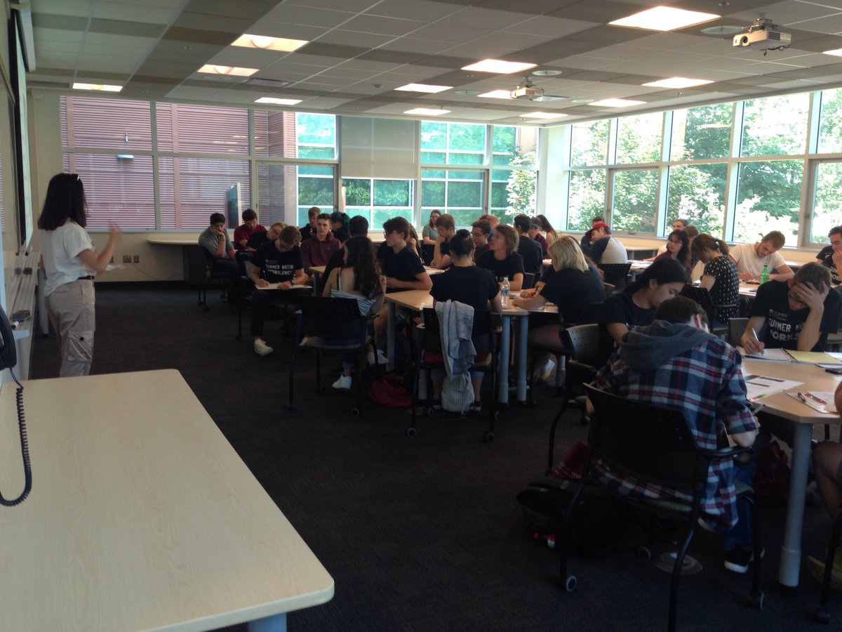 SMU_Studio's tweet photo. Students got their learn on at the @smuhalifax Summer Writing workshop the past two days! #dowhatyoudo #smustudent #SWW19 https://t.co/JRKKDFijyr