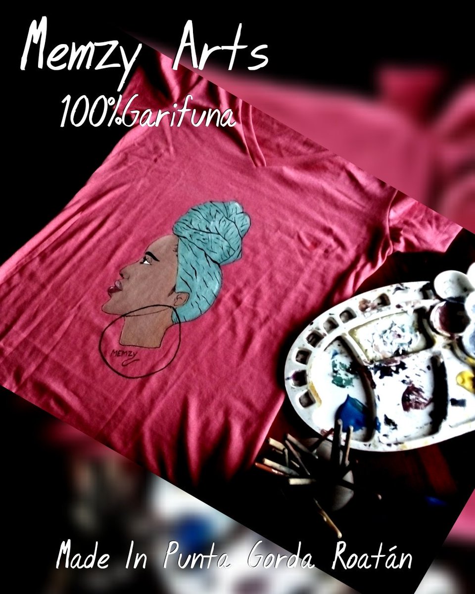 MemzyArts's tweet photo. memzyarts@gmail.com #art #Camisas #cultural #color #afro #garifuna #roatan #puntagorda https://t.co/DAPhXakXYV