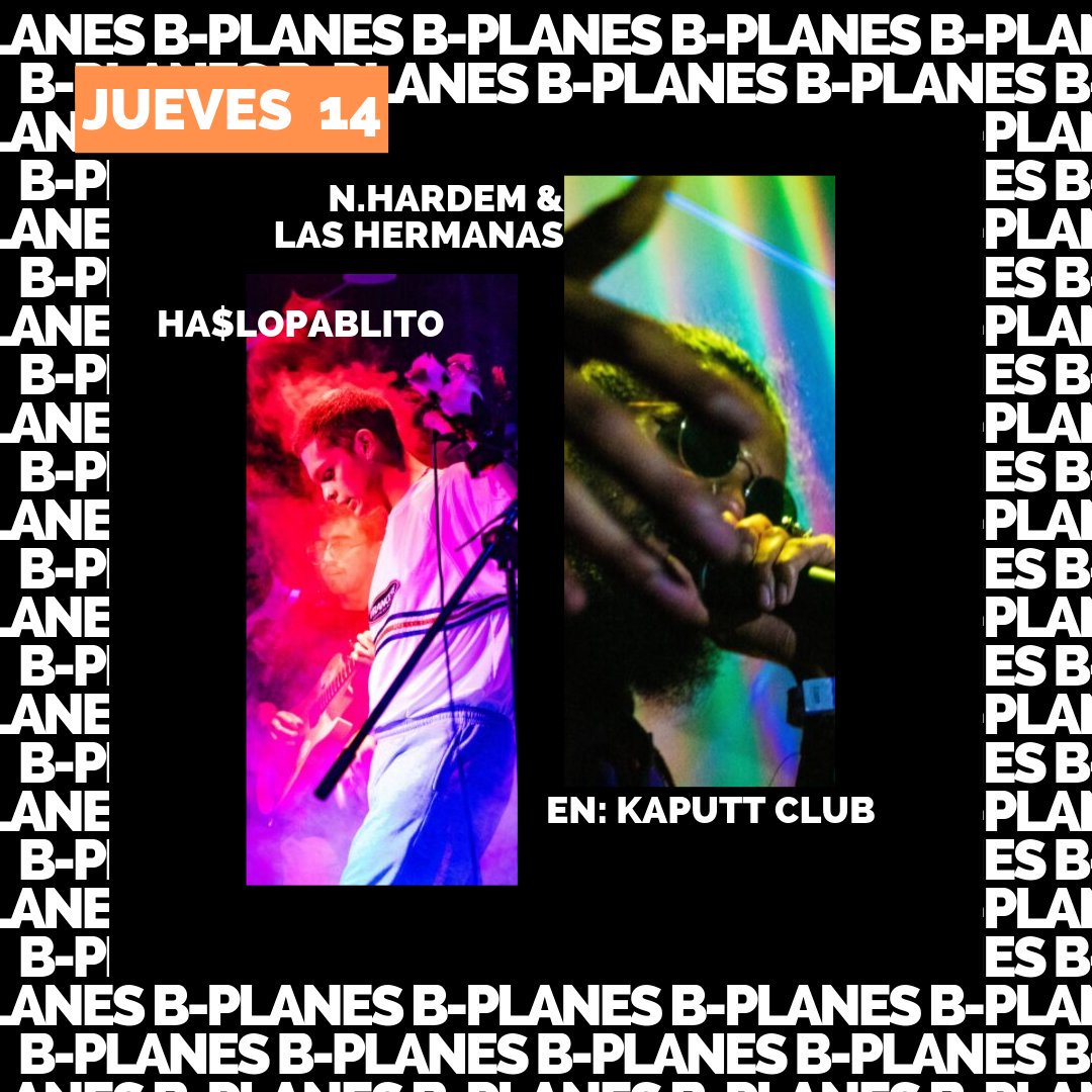 Newspresso_col's tweet photo. MÚSICA 🎶 | Llega la agenda #PlanesB de la semana con @pielcamaleon_ , La sociedad de la sombrilla, @n_hardem + las hermanas, @hazlopablito , @Tequendamamusic , Los niños telepáticos, Bogotá 1967, Sweet Bacatá, La Nocturna, Dj Jean... https://t.co/xrd2D29fv0