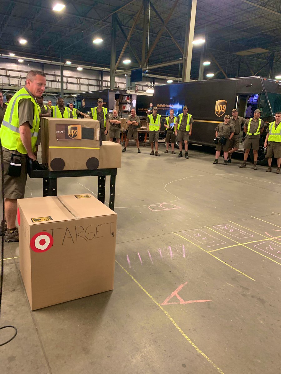 ToddThiel3's tweet photo. Parking at a store like Target can be difficult. Excellent job by the @GrEastCHSP coming up with a unique way to bring awareness to park positions.          #thinkingoutsidethebox       #parksmart #safebychoicenotbychance https://t.co/8G2CxSVbx6