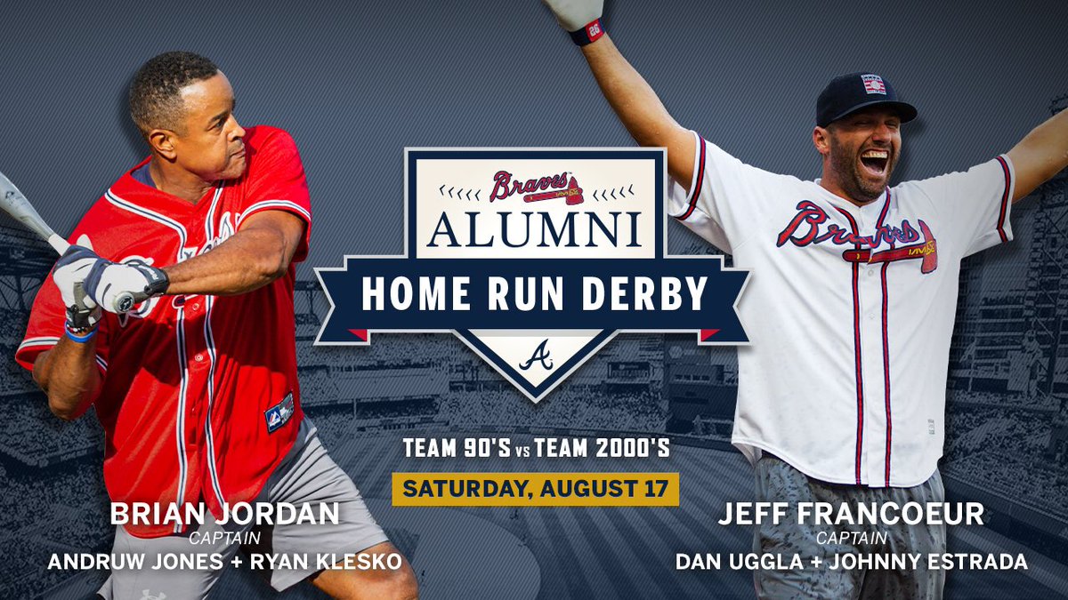 Atlanta Braves on Twitter "Our annual Alumni Home Run Derby is this