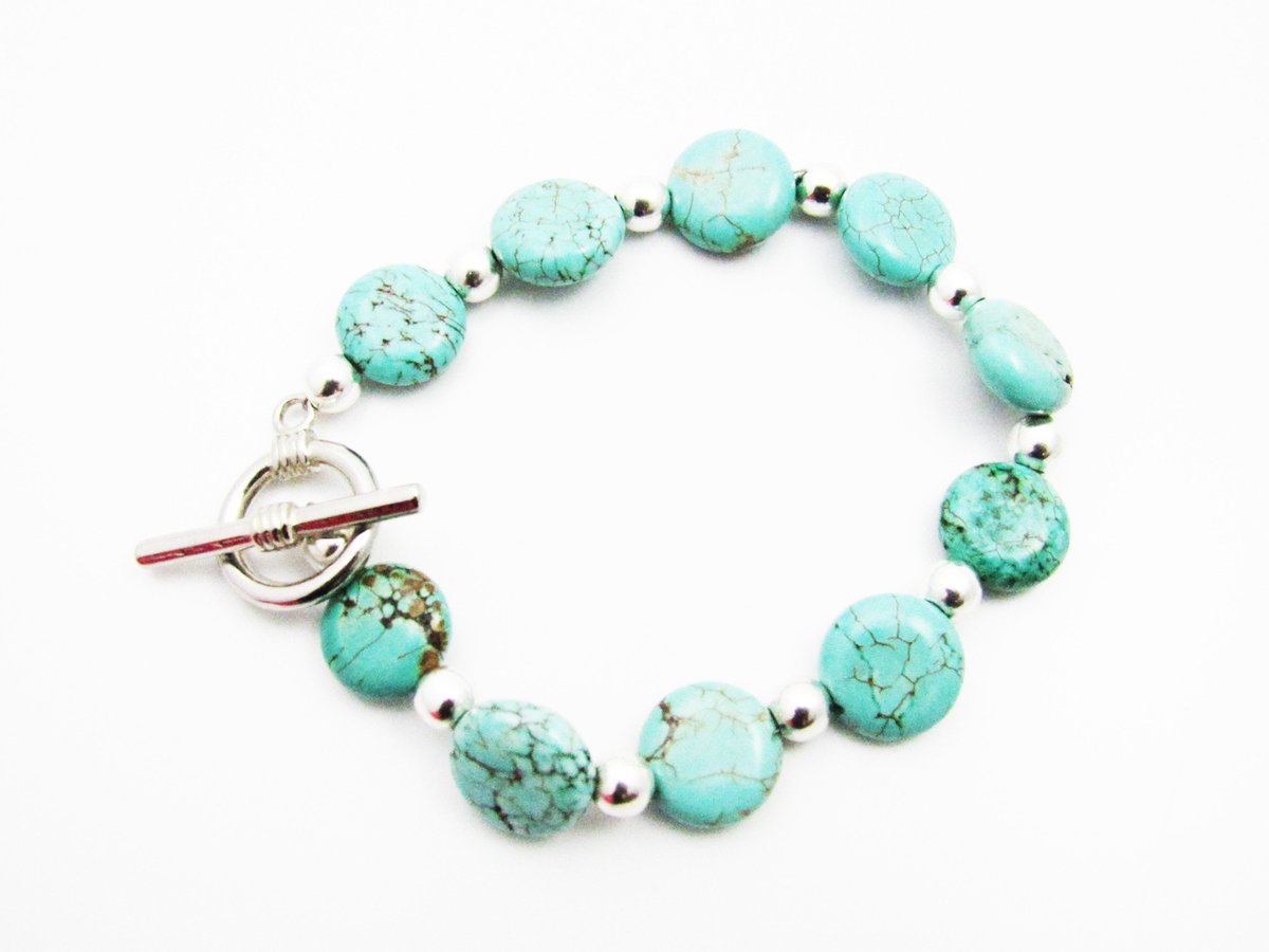 GVRDesigns's tweet photo. Turquoise bracelets add a touch of elegance to any outfit. It's the perfect accessory for any occasion and it will never go out of style. #Jewelry #thirstythursday #bracelets #handmade #lookbook #gvrdesigns #turquoise #spiritually https://t.co/ys4dxOqb26