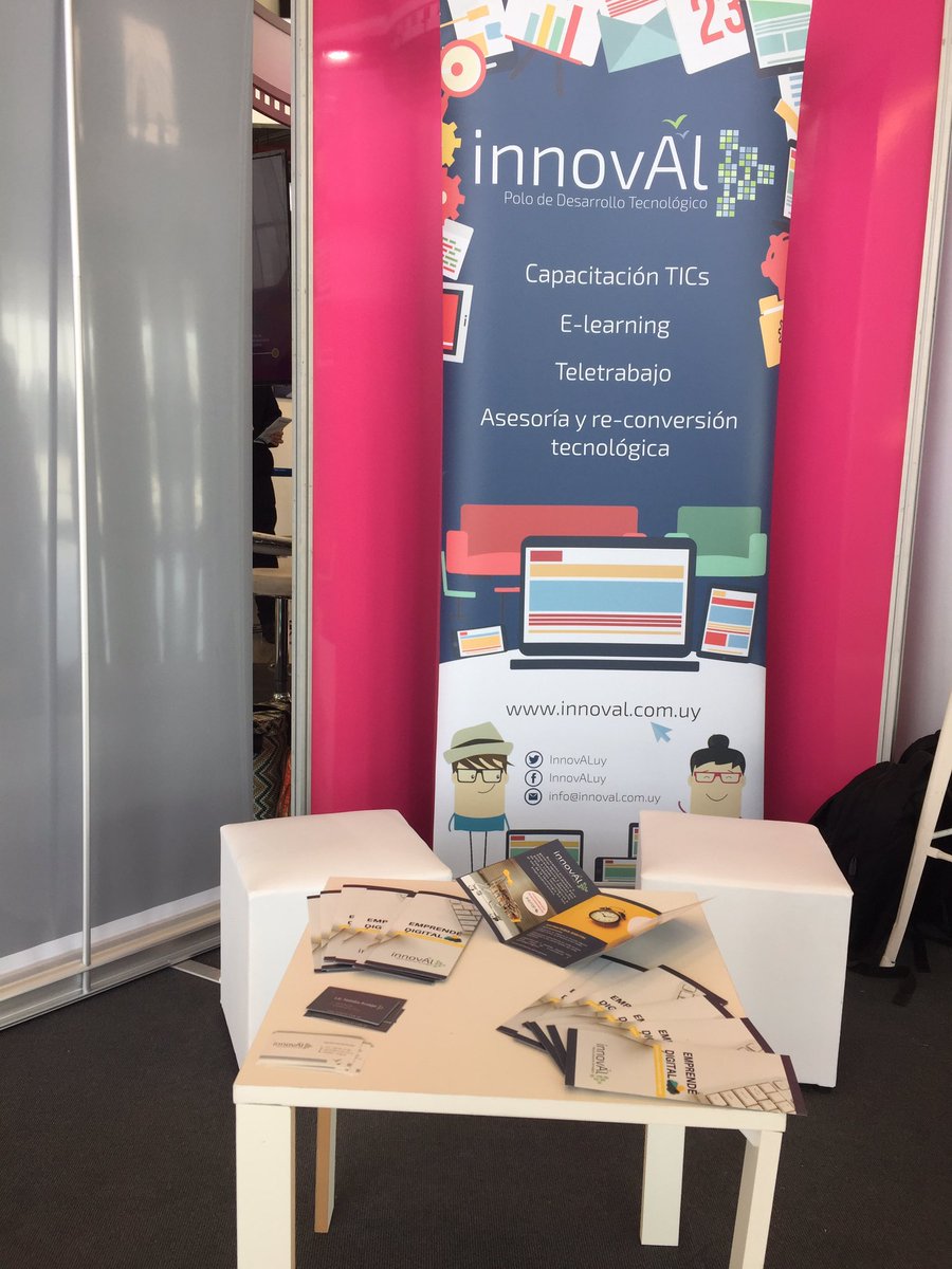 InnovALuy's tweet photo. Estamos en el 6to encuentro de emprendedores y pymes organizada por el @MIEM_Uruguay en Antel Arena https://t.co/OKG5gqUIgU