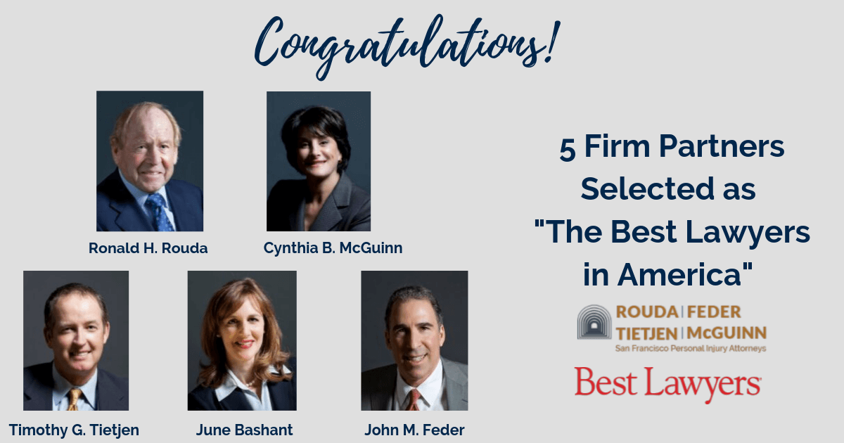 RFTMLawFirm's tweet photo. Five of our firm partners have been selected again for inclusion in The Best Lawyers in America®  and will be listed for this honor in the 2020 edition! Find out more on our blog: https://t.co/XTHLKJfV6B https://t.co/QBckzkcEus