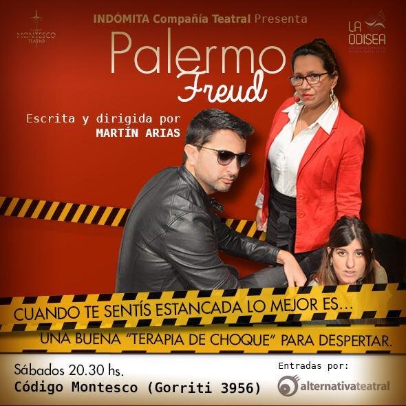 juaniu88's tweet photo. #Estreno | Este sábado imperdible "Palermo Freud".

Comprá tu entrada en: https://t.co/HEOLjNJWYR vía @alternativa_t

CÓDIGO MONTESCO TEATRO
Gorriti 3956 - Capital Federal

Entrada: $ 300,00 - Sábado - 20:30 hs - Del 17/08/2019 al 07/09/2019 y 21/09/2019 #BuenJueves https://t.co/8yD0pOg8dR