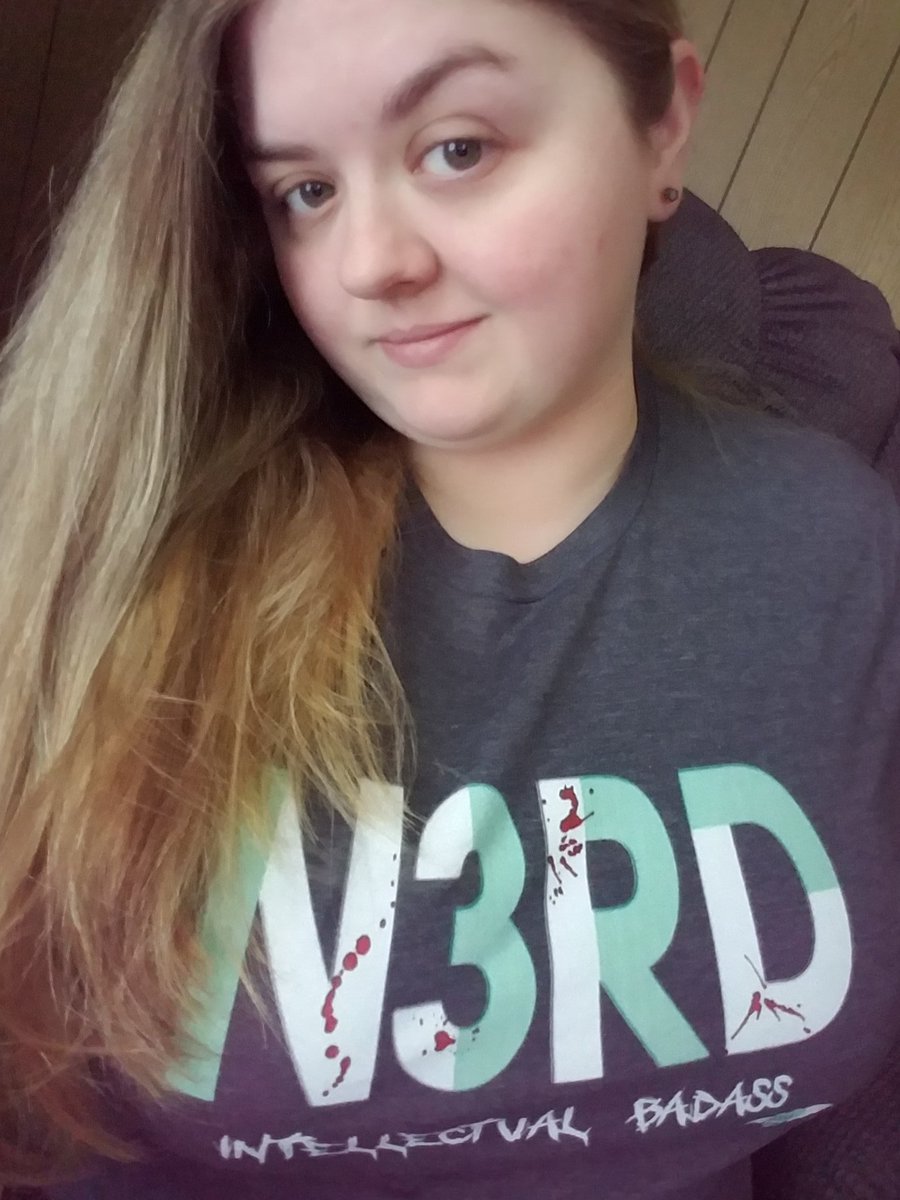 ViolaQueen1614's tweet photo. Guess what I got yesterday in the mail? New favorite shirt by far!! This thing is so comfy π Go get you a @GlamVonGrimm shirt so you can feel the softness and be a badass like us! https://t.co/mrS15hHRAc
#nerd
#mixermerch
#mixercommunity
#mixerstreamersunite https://t.co/9PsWpRCEZR