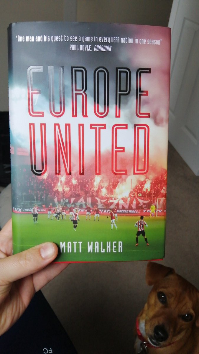 Top present from my bro... Check this decent read out. Sounds a right trip! #europeunited by <a href="/55FtballNations/">Matt Walker</a>. Well written and even features the legends <a href="/kaduregelshefel/">Kaduregel Shefel 🇮🇱</a>.... Reminds me of our <a href="/AwayDaysIsrael/">Away Days Israel</a> antics!