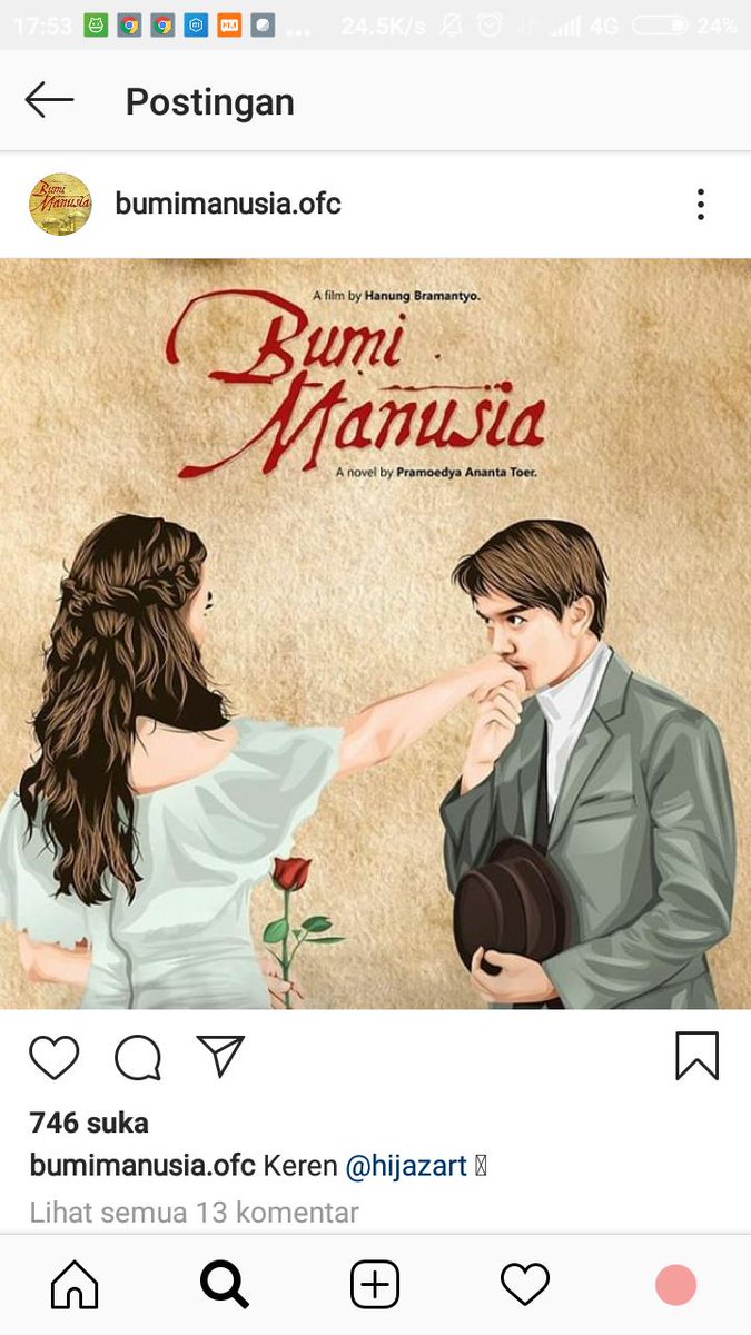 TriWidia_Ast's tweet photo. Today!!!!! #BumiManusiaMovie I'm so excited, maygat 181 menit 😬😫 https://t.co/5VEhSsIxgE