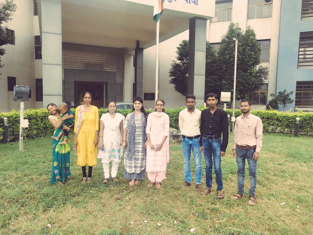 Mamlatdar office jetpur pavi Independence Day 2019#with staff