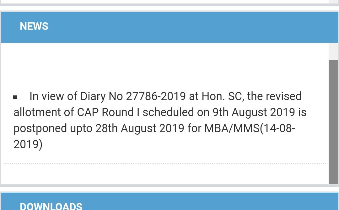 PraNali28g's tweet photo. #MBADelay
Hamari subah bs ye cetcell ki site dkh kr hoti he n aftr watching this dates we r really getting frustated..plz tke sme action ASAP we r requesting..hamare career se mat khelo plzz..
#CETCELL #DTE #PayBackCetCell #education_minister #NarendraModi #DevendraFadnavis https://t.co/3J79baqc7z