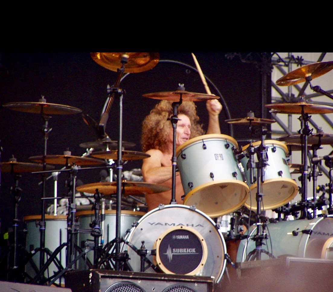 & the birthday boy... Happy B-Day To The Beat Machine that is Tommy Aldridge!! 