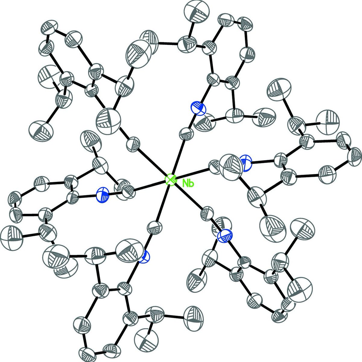 ActaCrystC's tweet photo. Niobium isocyanide complexes: a diamagnetic dimer and a paramagnetic monomer analogous to the highly unstable hexacarbonylniobium(0) @UMNews @UMNresearch @UMNChemistry @UofR @RochesterACS https://t.co/cqgsiaOvvj #isocyanide #squarate #squaramidinate #niobium #crystallography https://t.co/uvKt1ylbxa