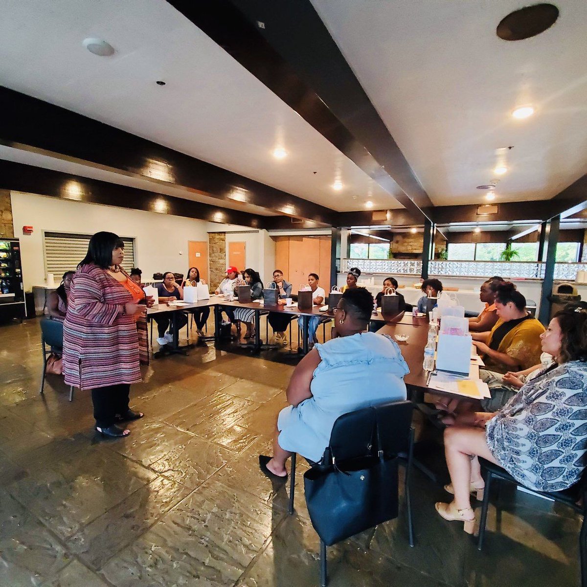 bridgetopromise's tweet photo. This past weekend the women of Bridge to Promise came together for our second Becoming Her (Healed Empowered and Revived) event to discuss self-care. It was an exciting step in our journey to taking more time for ourselves. #bridgetopromise #becomingher #nonprofit https://t.co/yGBTYERm53