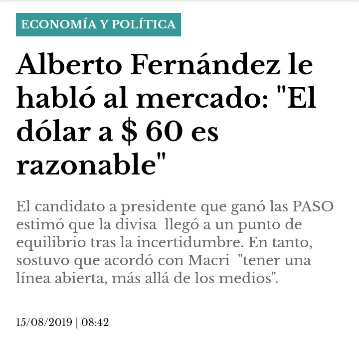 Cele_Fierro's tweet photo. Según Alberto, "el dólar a 60 es un valor razonable". Entonces coincide con Macri en devaluar? Razonable para quien? Solo para los especuladores. Para les trabajadores y los sectores populares la suba del dólar representa la devaluación del salario y un brutal ajuste. https://t.co/T20ydr6EOS