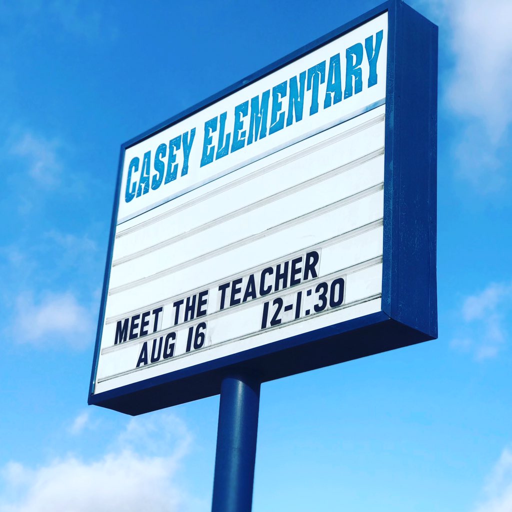 CaseyElemPTA's tweet photo. ๐Are you ready CROCODILES?! Tomorrow is Meet The Teacher! You can drop off your supplies and sign up for PTA for the 2019-2020 school year!๐ #aisdproud #caseycrocs #meettheteacher #caseypta https://t.co/0qMsg2NbYM